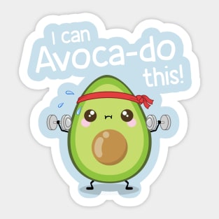 I can avoca-do this! Sticker